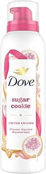 DOVE Sugar Cookie Limited Edition Shower Mousse, Rich Cleanser with Sweet Cookie Fragrance, Sulfate Free, 200ml on Amazon.ae - Price Tracker
