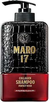 ＭＡＲＯ１７ MARO 17 Collagen Hair Shampoo Perfect Wash for Men, from Japan, with Peptide Complex for Cleansing Scalp, Removing Excess Sebum, Strengthening and Thickening Fine or Thin Hair on Amazon.ae - Price Tracker