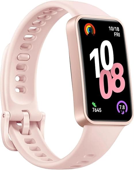 HUAWEI Band 10 Smartwatch with AI-Powered Fitness Monitoring, Pro-Level Sleep Analysis, Emotional Wellbeing Assistant,Streamlined Metallic Design,Fast Charging,iOS Android,Pink on Amazon.ae - Price Tracker
