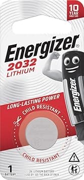 Energizer CR2032, 3 Volt Zero Mercury Lithium Battery- Pack of 1 - Amazon.ae Price Tracker