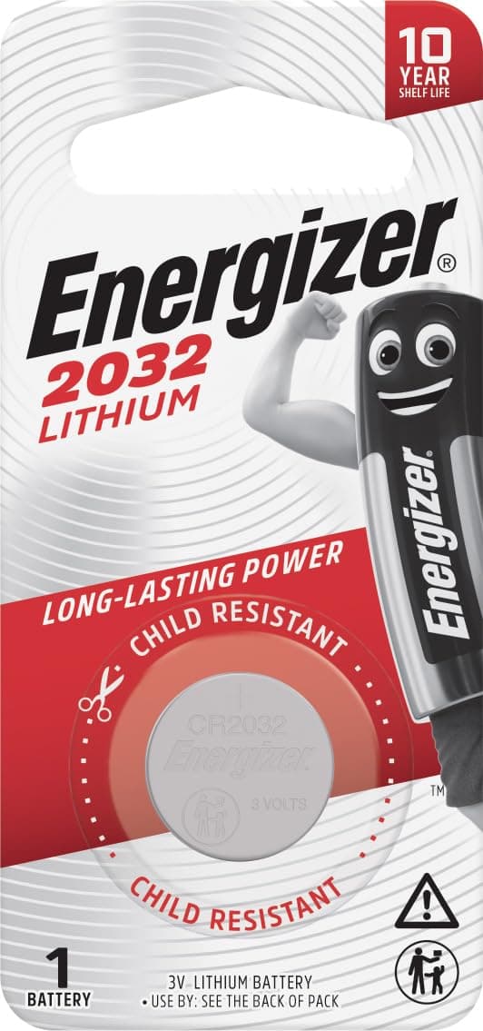 Energizer CR2032, 3 Volt Zero Mercury Lithium Battery- Pack of 1 on Amazon.ae - Price Tracker