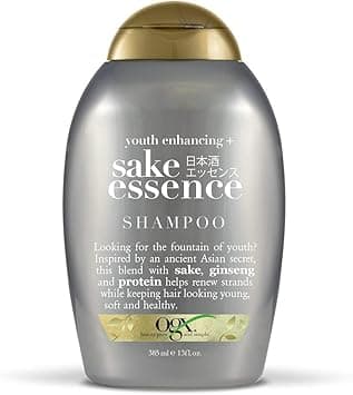 OGX Youth Enhancing + Sake Shampoo, 13 Ounce Bottle Sulfate-Free Surfactant Shampoo on Amazon.ae - Price Tracker