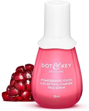 Dot & Key 0.2% Retinol Complex Face Serum with Niacinamide Multi-Peptides Hyaluronic Acid| Reduces Fine Lines Wrinkles, Boosts Collagen, Firms Skin, Youthful Radiance, Beginner-Friendly 30ml on Amazon.ae - Price Tracker