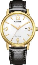 CITIZEN Eco-Drive Solar Watch with Date and Arabic Numbers in Various Variations - دليلك لأفضل العروض