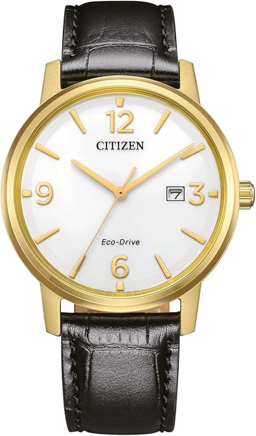 CITIZEN Eco-Drive Solar Watch with Date and Arabic Numbers in Various Variations on Amazon.ae - Price Tracker