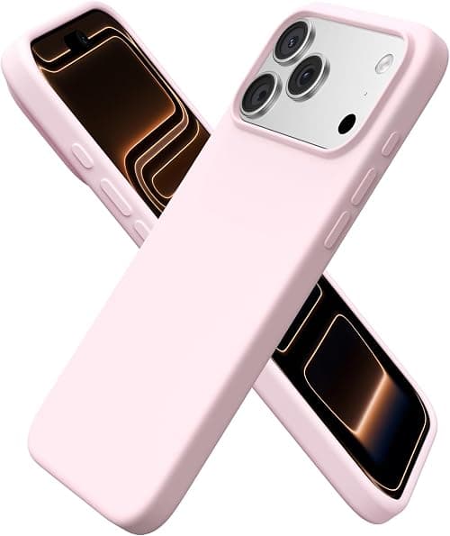 ORNARTO for iPhone 17 Pro Max Case, Liquid Silicone, Chalk Pink on Amazon.ae - Price Tracker