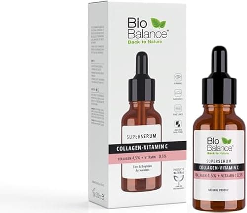 BIOBALANCE back to nature Bio Balance SUPERSERUM COLLAGEN-VITAMIN C 30ML: 600838 on Amazon.ae - Price Tracker