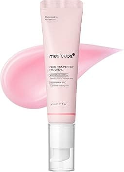 medicube Salmon DNA PDRN Pink Peptide Eye Serum, Niacinamide and 99% Pure Retinol Eye Cream for Fine Lines, Dark Circles, Korean Skin Care 1.01fl.oz on Amazon.ae - Price Tracker