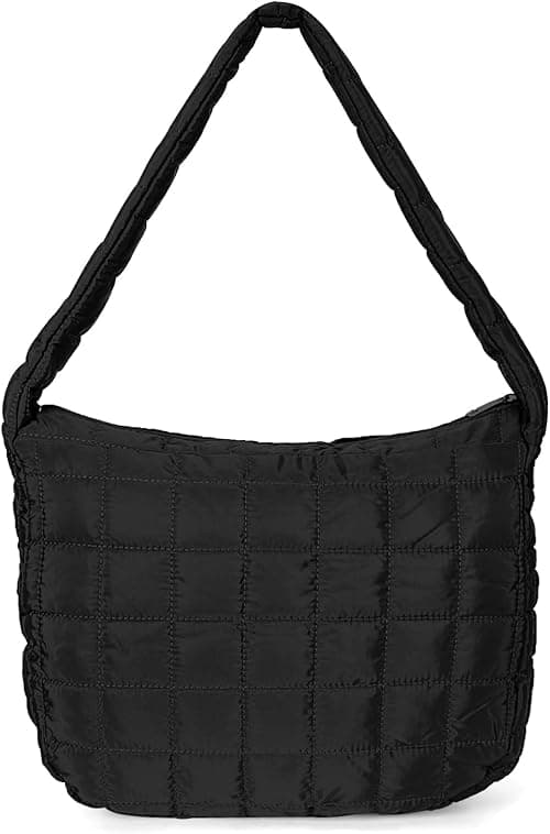 YFGBCX Quilted Tote Bags for Women Lightweight Quilted Padding Shoulder Bag Down Cotton Padded Large Tote Bags Lattice on Amazon.ae - Price Tracker