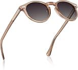 CARFIA Vintage Polarized Sunglasses for Men UV400 Protection Retro Fashion Eyewear Hand-crafted Acetate Frame CA5288L - Best Deal Finder