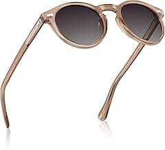 CARFIA Vintage Polarized Sunglasses for Men UV400 Protection Retro Fashion Eyewear Hand-crafted Acetate Frame CA5288L - Amazon.ae Price Tracker