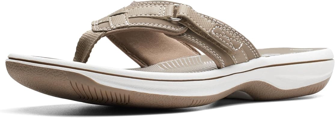 Clarks Women's Brinkley Jazz Flip-Flop على Amazon.ae - متتبع الأسعار
