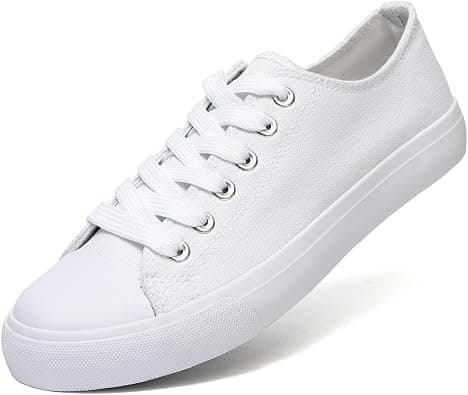 Canvas Shoes for Women Casual Low Top Women's Fashion Sneakers for Women on Amazon.ae - Price Tracker