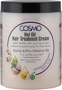 CD COSMO DESIGNS Garlic & Pro Vitamin B5 Hot Oil Hair Treatment Cream 1000ml, Gray, Hair Care, Moisturizes, Intense Nourishment, Add Shine & Volume, Hair Oil on Amazon.ae - Price Tracker