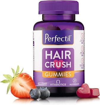 Perfectil Hair Crush Vegan Vitamin Gummies on Amazon.ae - Price Tracker