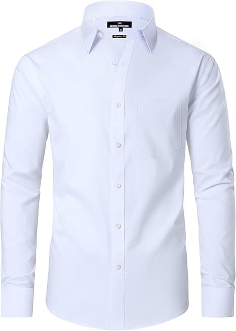Alimens & Gentle Men's Classic Button Down Shirt on Amazon.ae - Price Tracker