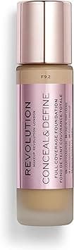 Makeup Revolution Conceal and Define Concealer, Full Coverage & Matte Finish, C4.5 for Fair/Light Skin Tones, Vegan & Cruelty-Free, 0.7 Fl Oz on Amazon.ae - Price Tracker