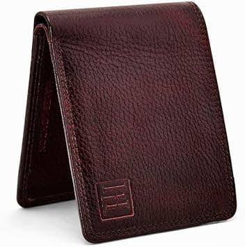 HAYES LONDON Genuine Leather Wallet for Men, Original Wallet with RFID Blocking, Bifold Purse with 8 Compartments, Signature Brown, Casual on Amazon.ae - Price Tracker