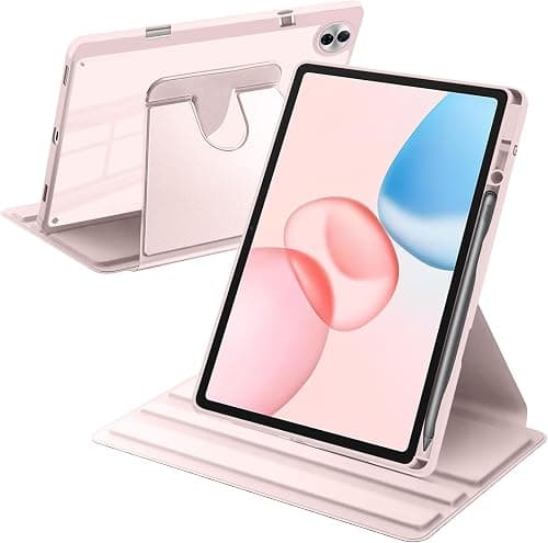 Rotating Case for Honor Pad 10 12.1 Inch Pink على Amazon.ae - متتبع الأسعار