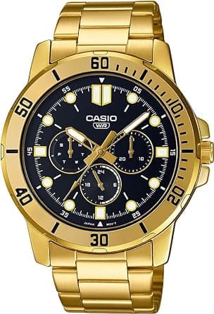 Casio Unisex Analog Watch Brown on Amazon.sa - Price Tracker