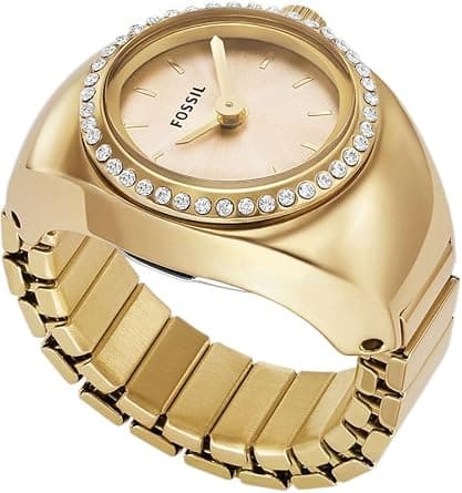 Fossil Watch Ring for Women, Quartz movement with Stainless steel Strap on Amazon.ae - Price Tracker