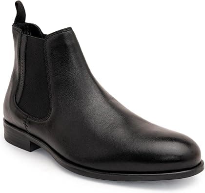 Thomas Crick Men's Chelsea Boots – Genuine Leather – Classic Formal Ankle Boots for Office & Occasion on Amazon.ae - Price Tracker