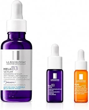 La Roche-Posay Mela B3 Serum 30ml + FREE Mini Mela B3 10ml + FREE Mini Vitamin C Serum 10ml على Amazon.ae - متتبع الأسعار