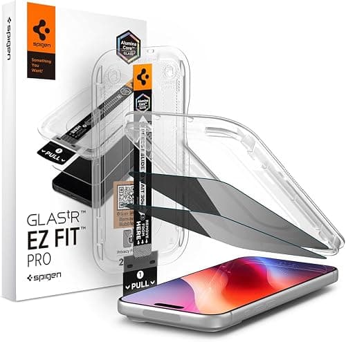 Spigen Privacy Screen Protector for iPhone 18 Pro MAX - EZ Fit Pro [2 Pack] على Amazon.ae - متتبع الأسعار