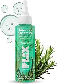PLIX - THE - PLANT FIX Rosemary Hair Growth Advanced Hair Oil | With Rosemary & Bhringraj Extract l Reduces Hair Fall 100ml - Best Deal Finder