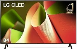 شاشة تلفزيون ال جي OLED55B46LA مقاس 55 بوصة بدقة 4K فائقة الوضوح بتقنية OLED الذكية بجودة 4K مع تقنية ثينكيو ايه اي، دولبي فيجن اي كيو، دولبي اتموس، ويب او اس، اليكسا مدمجة، مساعد جوجل، HDMI 2.1، وضع - دليلك لأفضل العروض