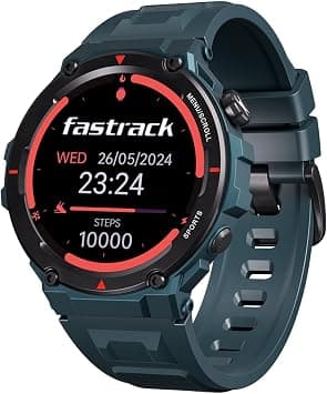 Fastrack Xtreme PRO Smartwatch with 1.43" AMOLED Display with 466 * 466 Pixel Resolution|SingleSync BT Calling|AI Voice Assistant|100+ Sports Modes and Watchfaces|Upto 5 Day Battery|IP68 - Best Deal Finder