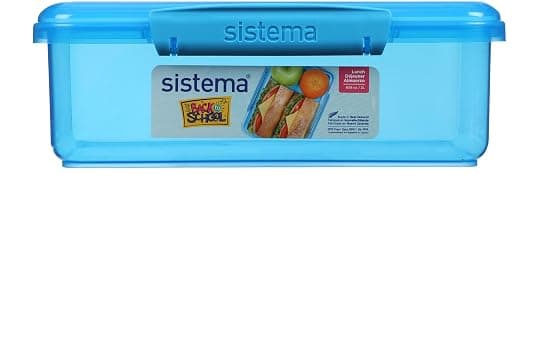 Sistema Satin Lunch Box, 2 Liter Capacity, Sky Blue على Amazon.ae - متتبع الأسعار