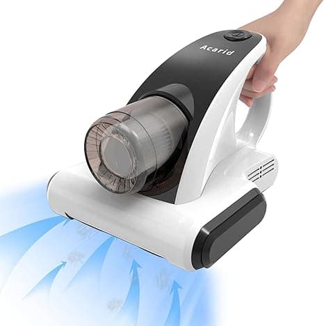 Mattress Vacuum Cleaner, UV Bed Cleaner 12KPa Handheld Upgraded Effectively Clean Up Bed, Pillows, Cloth Sofas, Carpets and Ther Fabric Surfaces (AA) on Amazon.ae - Price Tracker