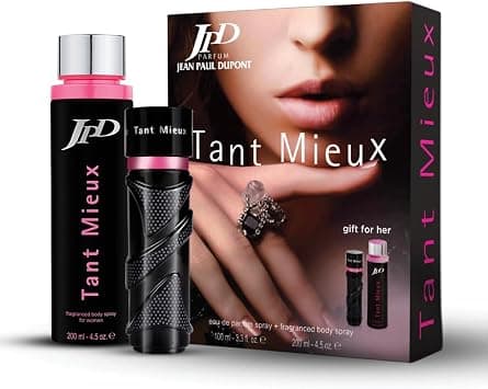 Jean Paul Dupont (JPD) - Tant Mieux - 2Pc Promo Pack Perfume for Women - 100ml + Body Spray 200ml | Eau de Parfum (EDP) | Oriental, Fruity & Green Long Lasting Fragrance | Gift for Women على Amazon.ae - متتبع الأسعار