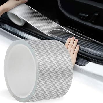 Universal Car Door Edge Guard Door Sill Protector, Bumper Protector, Automotive Anti-Collision Strip for Door Sill-Trunk Sill-Front and Rear Bumper-Door Side, Transparent 7CM x 10M(2.7In x 33Ft) on Amazon.ae - Price Tracker