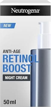 Neutrogena Retinol Boost Night Cream, Fights visible signs of ageing and reduces the appearance of wrinkles, dryness, and age spots, 50ml - Best Deal Finder