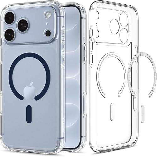 Spigen Ultra Hybrid MagFit for iPhone 17/18 Pro Case - Clear Deep Blue on Amazon.ae - Price Tracker