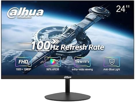 Dahua 24-Inch VA Full HD 1080p 100Hz Borderless Monitor With HDMI, VGA, 3 Years Dahua Manufacturer Warranty - (LM24-A200Y) on Amazon.ae - Price Tracker