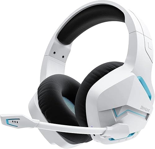 BINNUNE Wireless Gaming Headset with Noise Cancelling Microphone for PC PS4 PS5, 2.4G Wireless Bluetooth Gaming Headphones with Mic for Laptop Computer on Amazon - Best Deal Finder