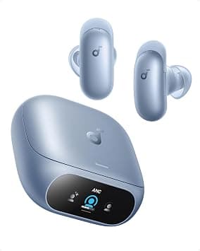 soundcore Liberty 5 Pro by Anker, Guinness World Records-Certified Call Quality, ANKER Thus™ AI Chip, Active Noise Cancelling Wireless Earbuds, Crystal-Clear Calls for Noisy Environments على Amazon.ae - متتبع الأسعار