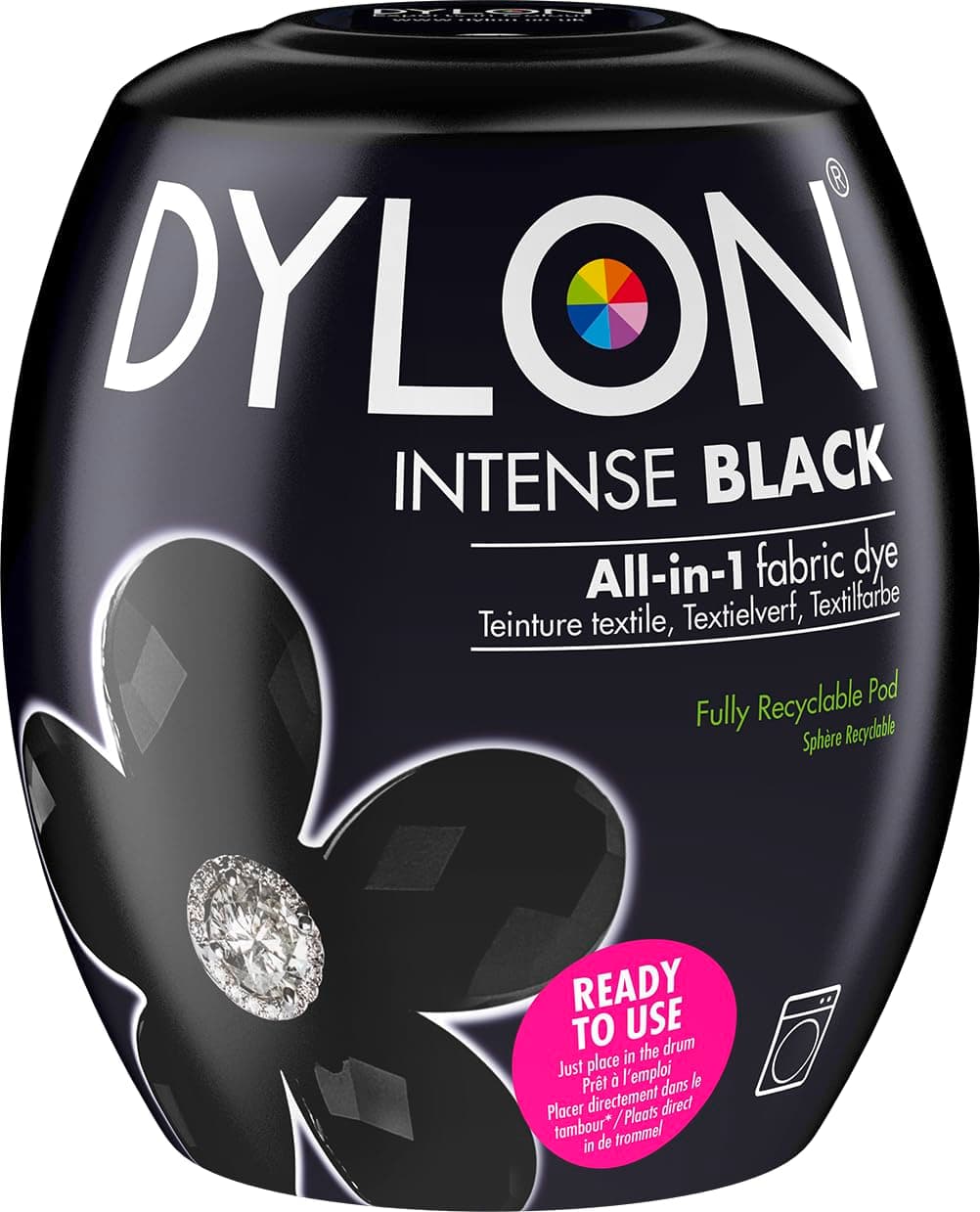 DYLON Washing Machine Fabric Dye Pod for Clothes & Soft Furnishings, 350g – Intense Black on Amazon.ae - Price Tracker