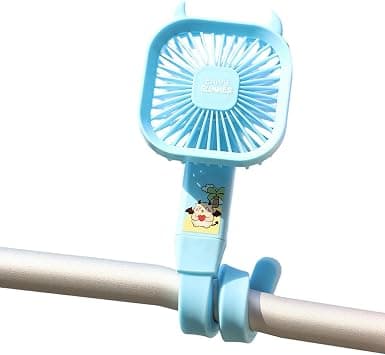 Kids Strollers Fan 3 Speeds Portable Foldable Cooling Device على Amazon.ae - متتبع الأسعار