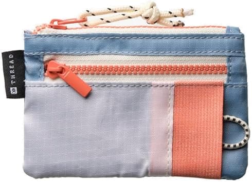 Thread Wallets Pouch Wallet – Compact Zip Wallet with Clear ID Window, Coin & Card Pockets, and Key Stash – Lightweight Rip-Stop Travel Wallet for Men & Women, Wilson, Casual on Amazon.ae - Price Tracker