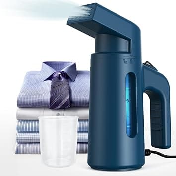 Pseul Handheld Steamer for Clothes - 700W Garment Steamer Iron, Portable Travel Steamer with 180ML Capacity Water Tank, 40S Fast Heat-up Steam for Home and Office, Home Appliance & Gift(Blue) على Amazon.ae - متتبع الأسعار
