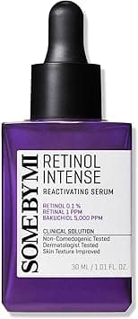 Some By Mi Retinol Intense Reactivating Face Serum | 30ml | Mild 0.1% Retinol Serum For Anti-Aging And Glass Skin | Improvement Of Post Acne Marks, Skin Texture & Elasticity on Amazon.ae - Price Tracker