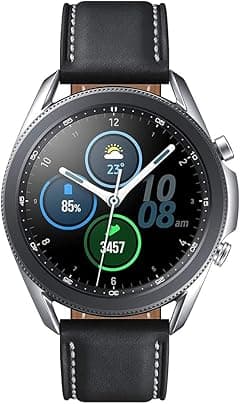 SAMSUNG SM R840 Galaxy Watch 3 45mm Mystic Silver, -R840, SmartWatch - Amazon.ae Price Tracker