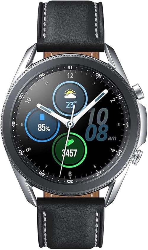 SAMSUNG SM R840 Galaxy Watch 3 45mm Mystic Silver, -R840, SmartWatch on Amazon.ae - Price Tracker