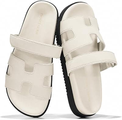 Project Cloud Mayven womens Slide | Plush Soft Insole Water Resistant Beach Footwear - Stylish Womens Slides Comfortable Women Sandals - Non-Slip Outsole on Amazon.ae - Price Tracker