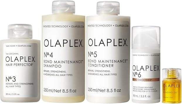 OLAPLEX 5-Piece Perfector Shampoo Conditioner Smoother And Oil Set on Amazon.ae - Price Tracker