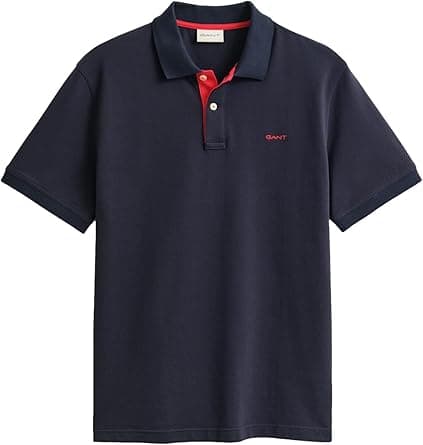 GANT Men 2062026-5 Contrast Pique Polo Shirt on Amazon.ae - Price Tracker